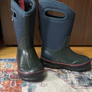 Kids Bogs Boots - Navy